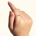 Bague Stress Enfant Chill Argent